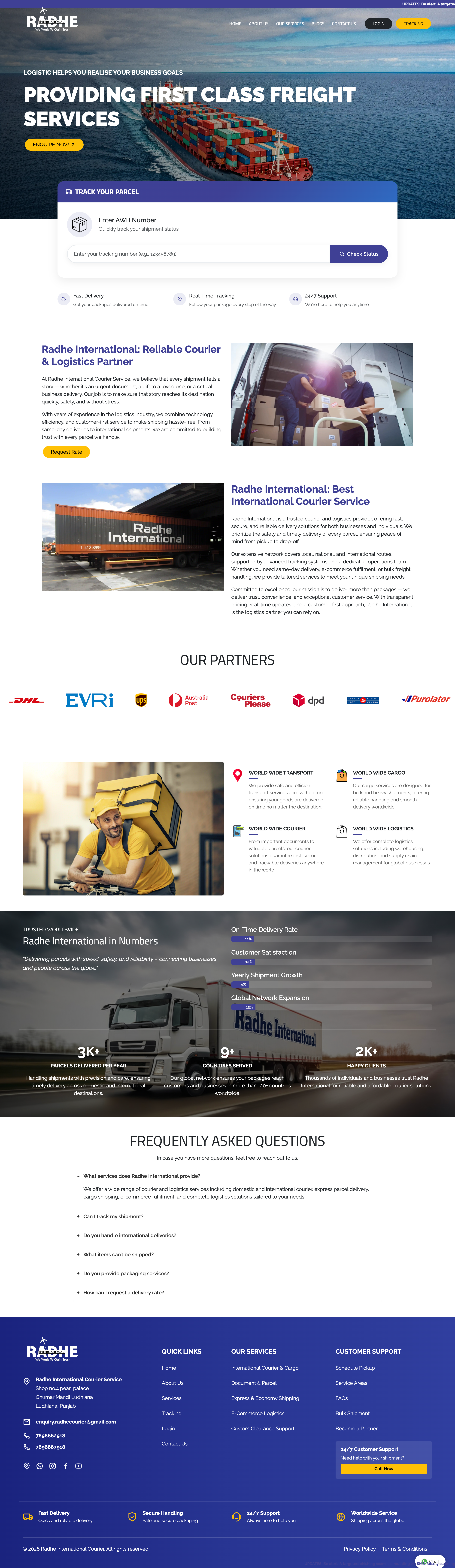 Radhe Express project by Chetram Aaseri